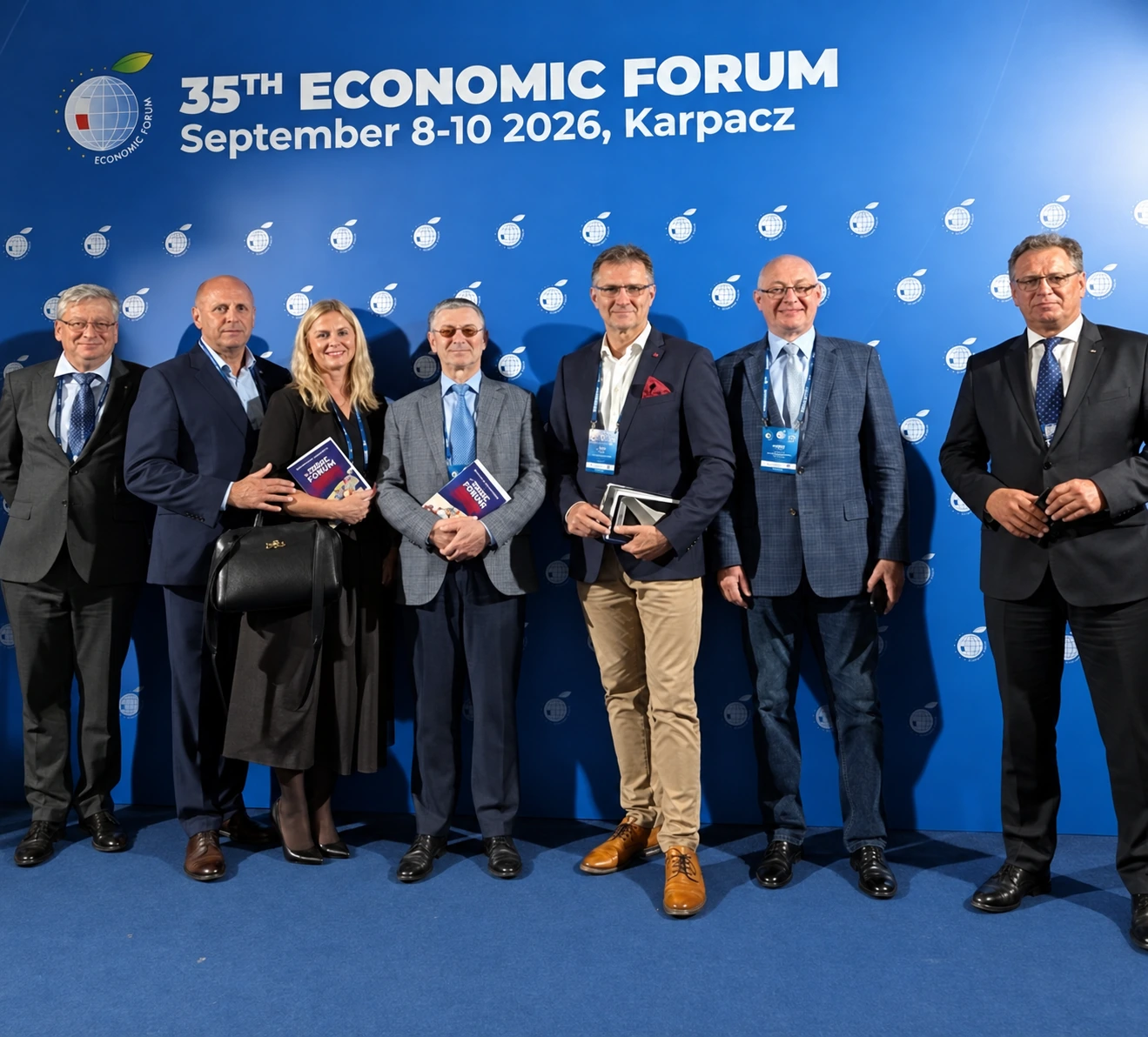 Uczestnicy panelu podczas XXXV Forum Ekonomicznego w Karpaczu